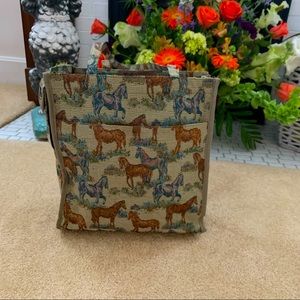 Large Horse Shoulder Bag
